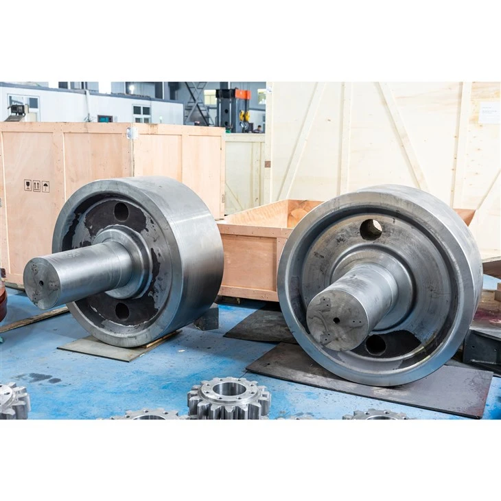 Support Roller For A Rotary Kiln